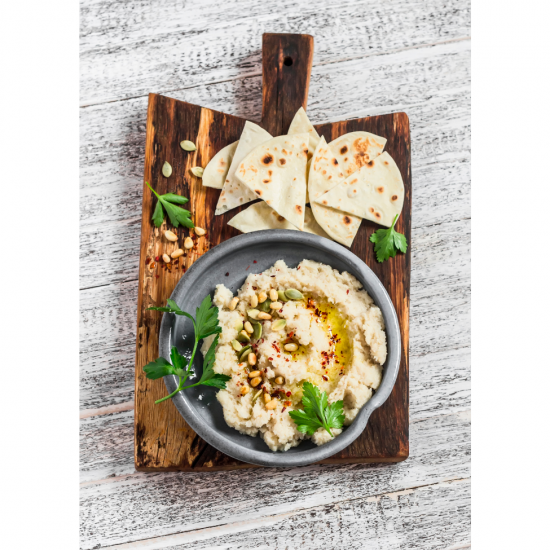 Roasted Cauliflower Hummus Dip Thrive Carolinas