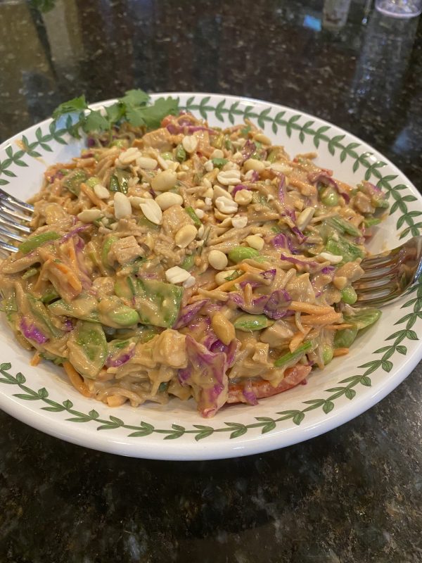 Cold Sesame Peanut Rice Noodles Thrive Carolinas