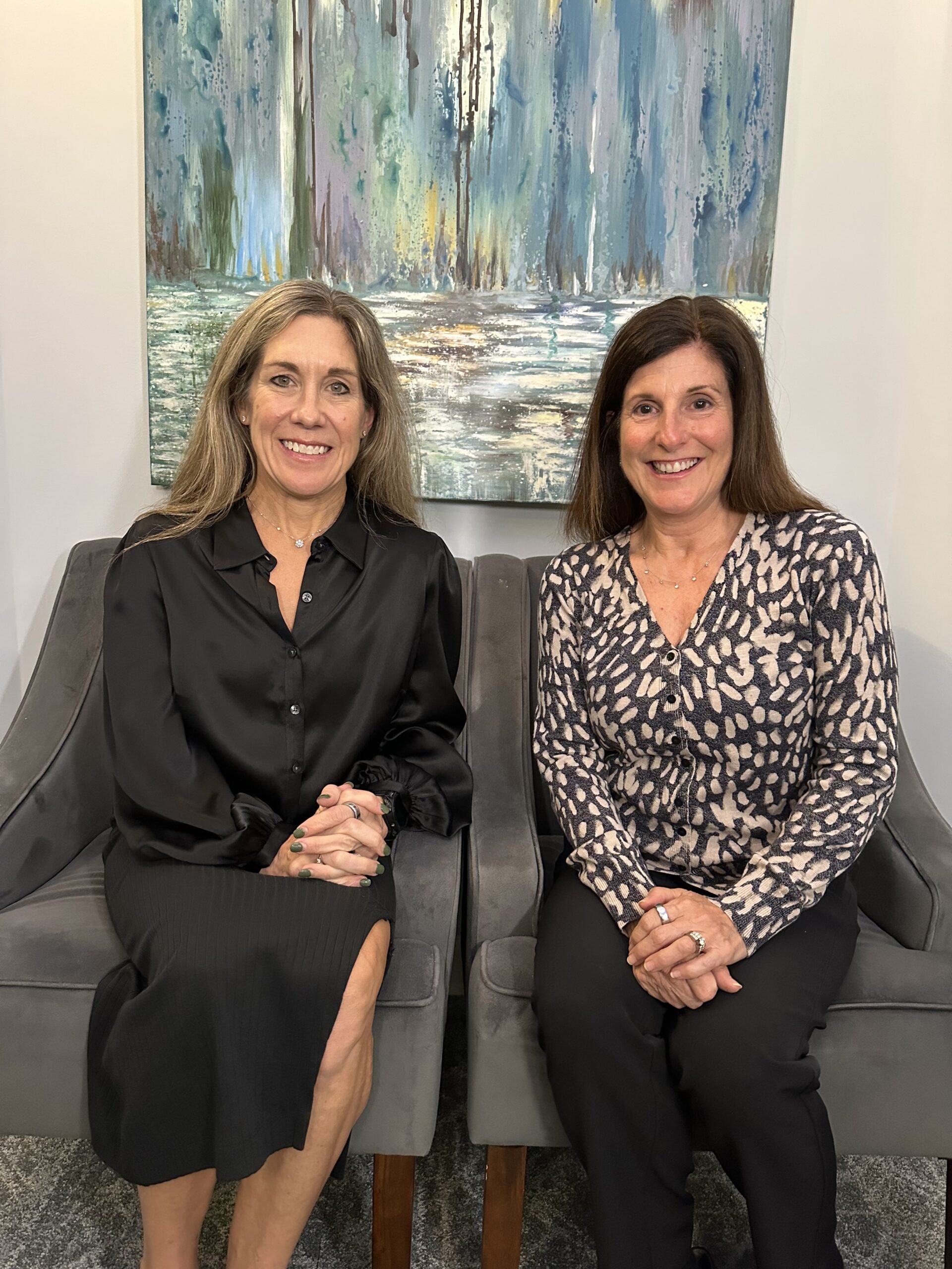 Dr. Palermo and Dr. Fletcher sharing a Thanksgiving message of gratitude