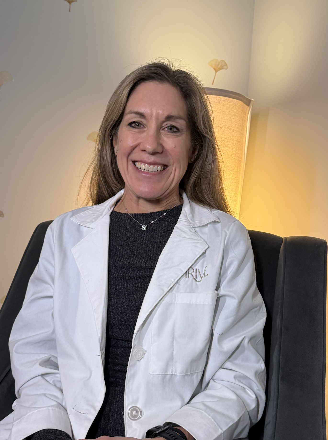 Dr. Fletcher discussing women’s heart health and estrogen