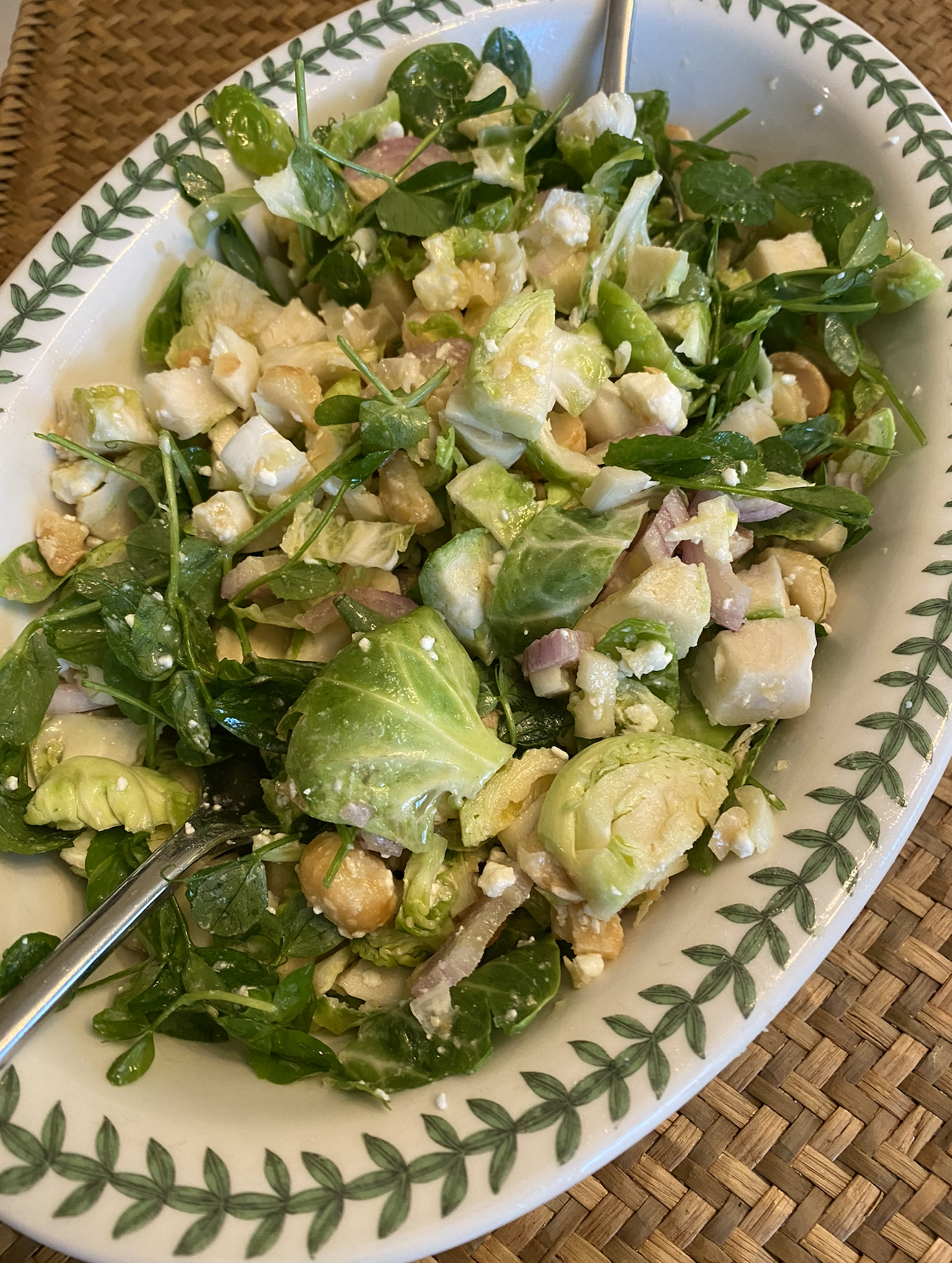 Brussels sprout salad
