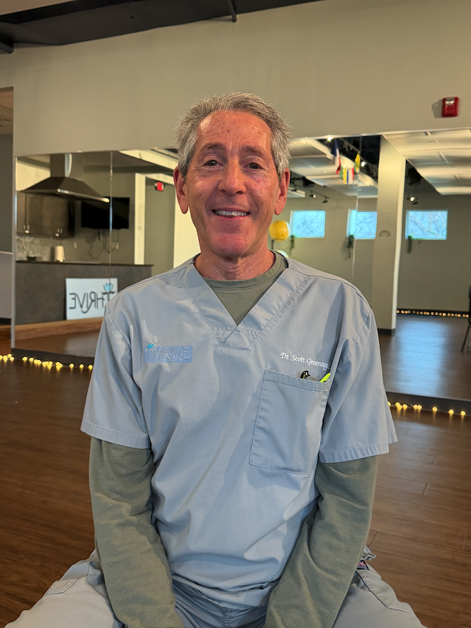 Dr. Scott Greenapple talking about Eight Brocades Qi Gong workshop