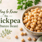 Cover image showing a bowl of chickpeas and the title of this blog